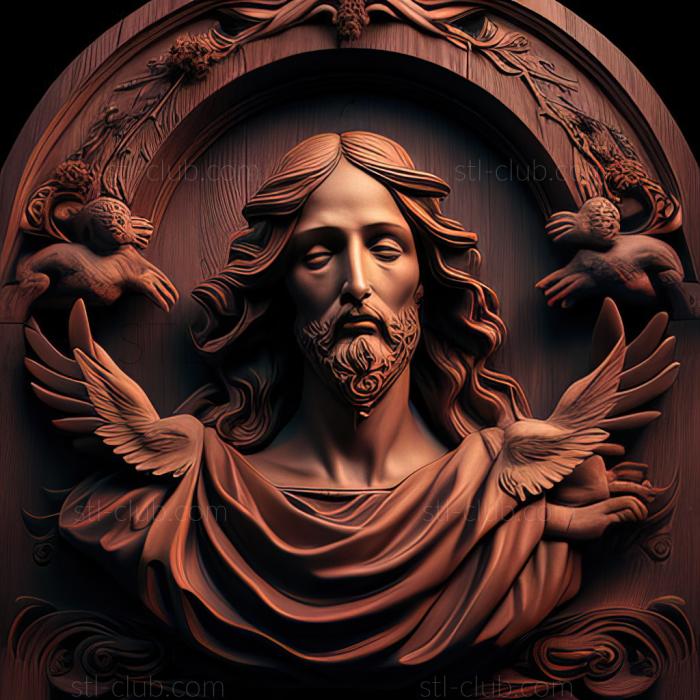 3D model st jesus (STL)